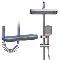 Shower household shower set bathroom nozzle shower split constant temperature supercharged shower head bathroom 3459