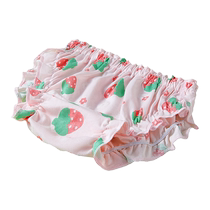 Kechao baby underwear for girls summer thin training pants for girls infants and young children pure cotton bread pants childrens shorts