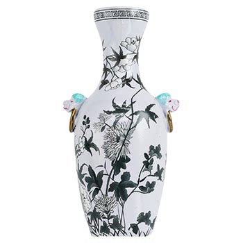Summer palace chinese style porcelain vase beijing refrigerator magnet creative gift