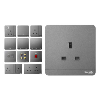 Hong kong and macao switch socket 13a british schneider typec