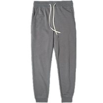 Un bon port de chandelles gris foncé 340g-livre gris argent floculant les sports en vrac des pantalons hommes et femmes