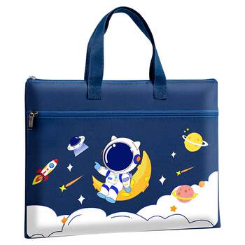 Handbags for primary school students carrying books, canvas file bags for children's tutoring bags for boys cute tutoring bags for girls tutoring classes for schoolbags for homework learning bags for art bags for pregnancy inspection information storage bags