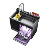 Japanese Sichuan integrated sink dishwasher 14 sets layered