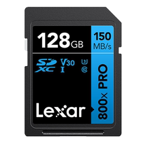Lexar SD card 128G high-speed memory card 800X SLR mirrorless digital camera memory card V30 U3 782