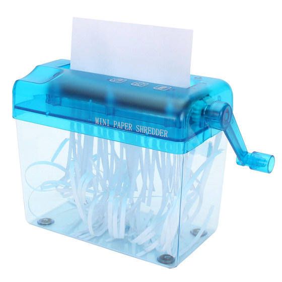Portable mini small silent manual shredder with free shipping