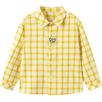 Bala balaone long-sleeved shirt plaid suit