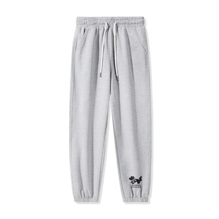 LBP真维斯休闲裤女2025新款秋季高腰显瘦哈伦裤松弛感收口束脚裤