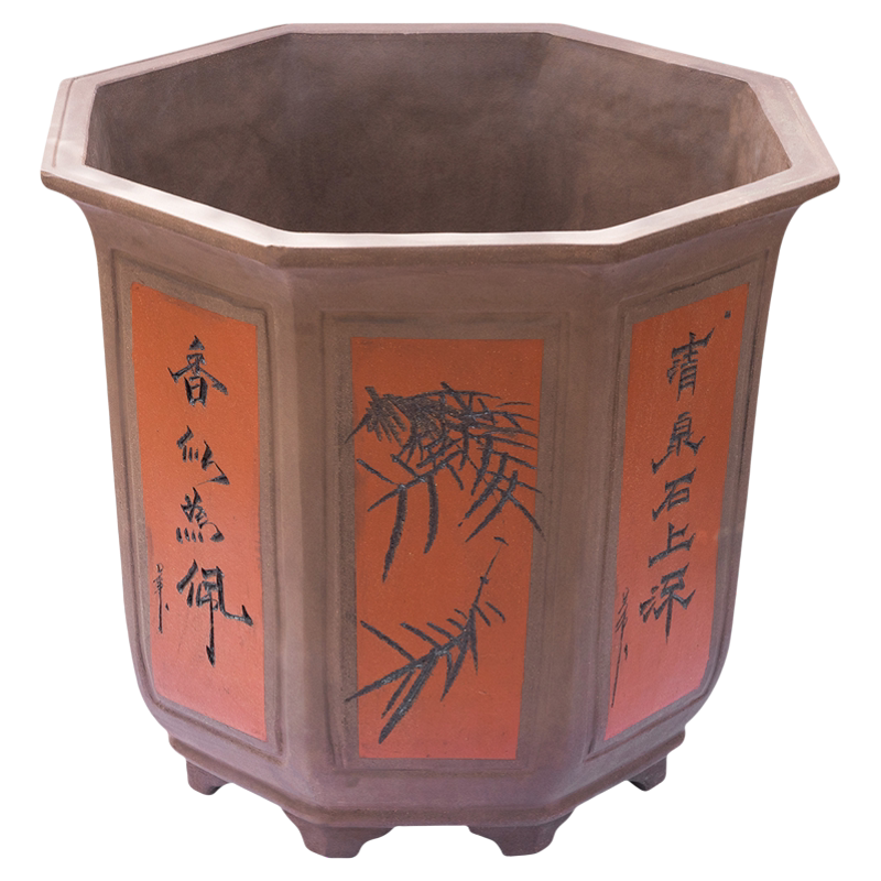 eight square ceramic flowerpot Latest Best Selling Praise
