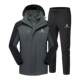 Western Camel Charge Suit Men's Jacket Three-in-One Men's and Women's Removable Windproof and Waterproof Autumn and Winter Thickened Two-piece Set