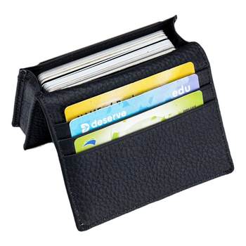 Real pickup bag with large capacity for storing business cards, bank documents and documents