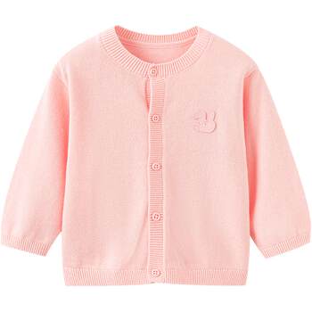 Balabala baby spring and autumn knitted cardigan