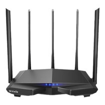 (Multi-warehouse quick delivery) Tenda AC7 wall-penetrating king Gigabit wireless router port home 100M high-speed wifi high-power optical fiber broadband dual-band 5g oil leaker Telecom Mobile 1200M