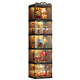 Cartoon figure cabinet can be layered with high-definition transparent display