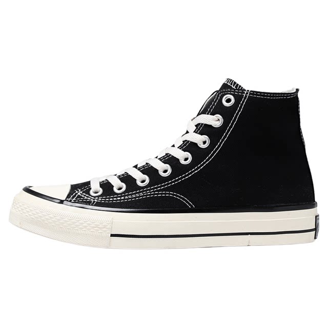 Kuang shoes 1970s canvas shoes for women breathable low-top black high-top students sneakers men’s sports shoes trendy style