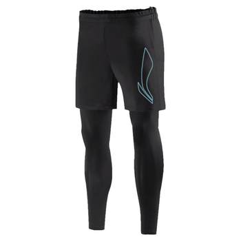 Li ning leggings running sports suit men's fitness