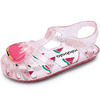 Balabala Girls Sandals Sweet Crystal Jelly Shoes