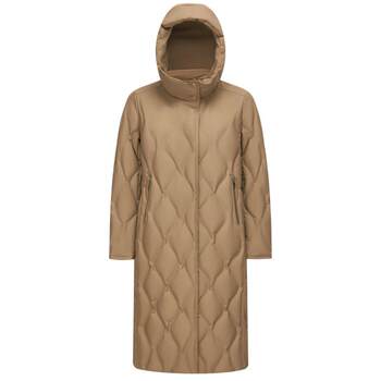 Bosideng long down jacket with hood and warmth