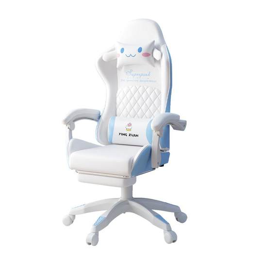 Sanmeng E-Sports Chair Chambre de filles confortable et sédentaire