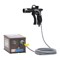 Anti-static ion air gun high-pressure powerful soot blower industrial static eliminator UV printing negative ion dust removal gun