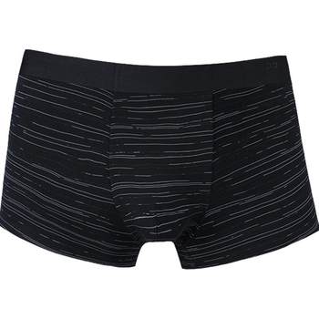 ANTA ກິລາ underwear ຜູ້ຊາຍພາກຮຽນ spring ໃຫມ່ໃກ້ຊິດ elastic ສີດໍາກາງເກງອອກກໍາລັງກາຍແລ່ນ underwear ກາງແອວ boxer briefs