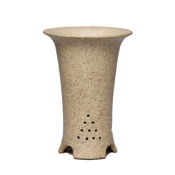 Yixing chinese style simple purple sand breathable orchid pot