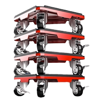 Moving heavy objects moving artifact moving pulley universal wheel moving furniture moving bed cabinet household moving tools 1950