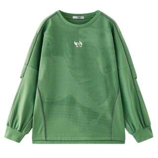 Mqd – sweat-shirt à col rond pour enfants, vêtements pour garçons, haut ample imprimé, nouvelle collection automne 2025