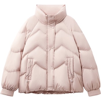 Aijutu simple commuter down jacket 2025 winter new women's warm and comfortable winter down jacket