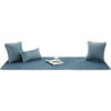 Bay window mat, non-slip blanket, all-season plush window sill
