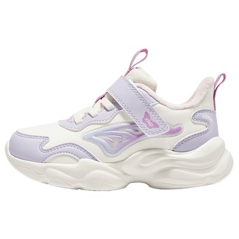 Xtep children's shoes autumn new girls' velcro warm casual shoes children's sports shoes children's shoes anti-slip shoes