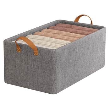 Clothes storage box for household use