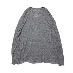 Weilang's shop Men's design niche tops, high-end long-sleeved T-shirts, trendy ins loose inner wear, trendy brand bottoming shirts