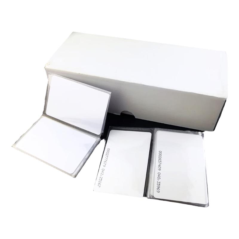 Customized IC white card proximity card ID attendance card