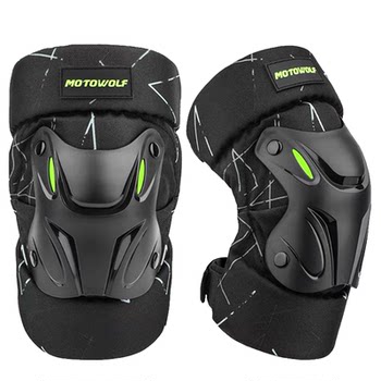 Motowolf anti-fall rider knee protector motorcycle