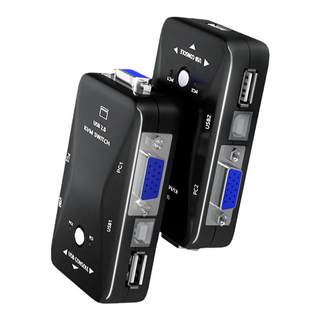 Vga switch two in and one out with keyboard and mouse