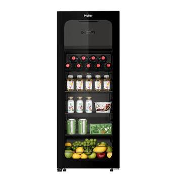Haier display cabinet ice bar 136 liter refrigerated refrigerator