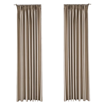 24 years new model of simulated silk curtains customized simple modern living room bedroom light luxury blackout fabric heat insulation and sun protection