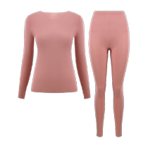 Yadaili ladies thermal underwear bottoming shirt seamless heating German velvet plus velvet thickened autumn clothes and long trousers set winter