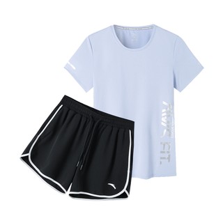 ANTA quick-drying sports women's fitness two-piece set