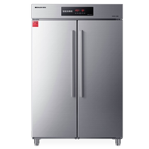 德玛仕商用消毒柜热风循环立式高温双开门学校食堂餐厅可调温调时