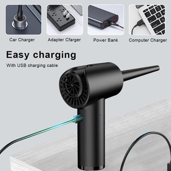 New wireless dust blower computer case keyboard dust collector car brush wireless charging dust collector