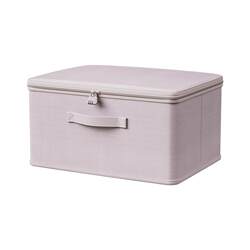 Plush jacket quilt storage box large -capacity household dressing bag waterproof moisture -proof wardrobe layered quilt basket