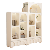 Букинистика с Стеклянной Дверью (custom Style Cream Wind Bookcase) Со Стеклянной Дверью