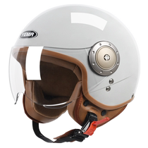 Casque électrique cheval électrique Casque électrique 3C certifié homme et femme semi-casque électrique semi-casque casque de sécurité moto universel