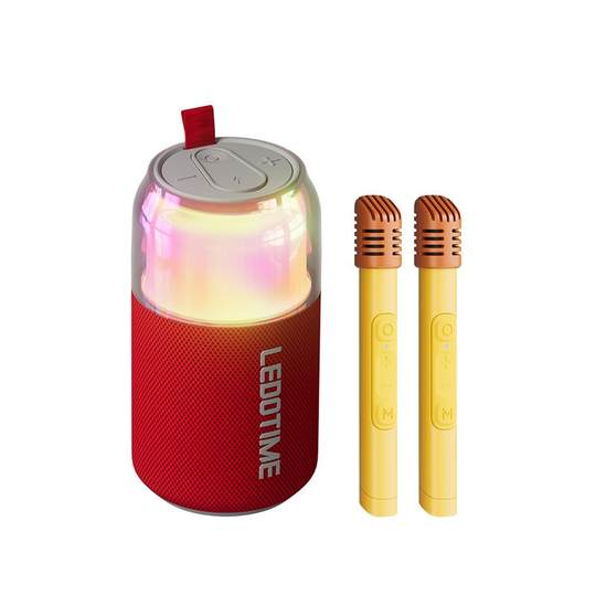 乐毒话筒音响一体麦克风蓝牙儿童家用唱歌音箱k歌生日礼物家庭KTV