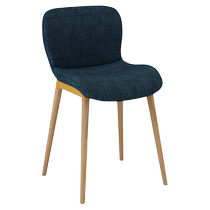Xiehao high stool solid wood receptionist optical shop jewelry store chair bar chair cotton and linen counter bar stool