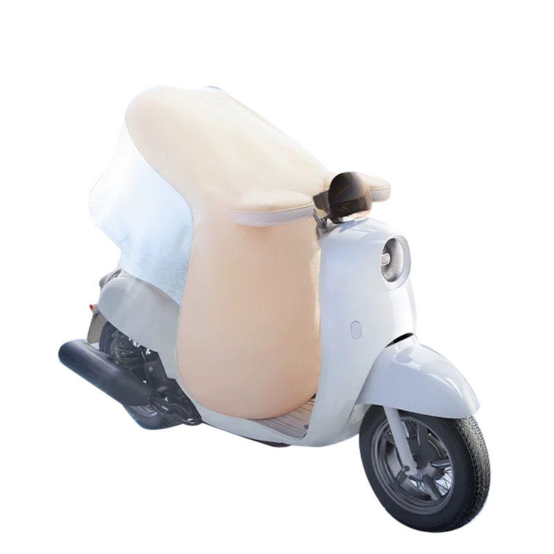 Electric vehicle windshield in summer, sun protection and rain protection cover in summer, thin waterproof windshield for motorcycle, wind protection and sun protection