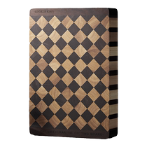 Cui Dahuang checkerboard cutting board household cutting board rubber solid wood kitchen cutting board thickened sticky board fruit chopping board