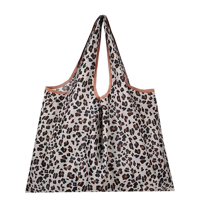 Lightweight cartoon handbag foldable storage environmentally friendly bag