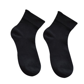 ສີແຂງສີດໍາແລະສີຂາວ socks ແມ່ຍິງ pile socks ຍາວ ins trendy summer ນັກສຶກສາບາງຊັ້ນສູງສະບັບພາສາເກົາຫຼີ ulzzang ກາງ tube socks
